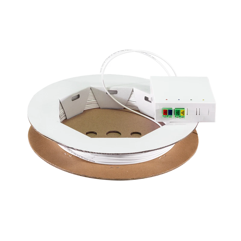 Image of LogiLink FTTH termination box 2 x LCD/APC with 50 m connection cable