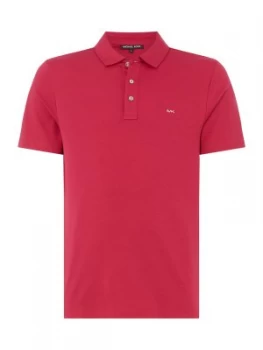 Image of Mens Michael Kors Sleek Polo Pink