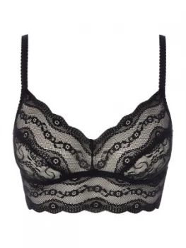 Image of b.temptd Lace kiss bralette Black