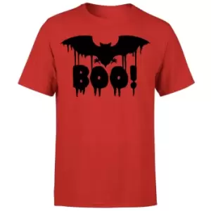 Image of Boo Bat T-Shirt - Red - L