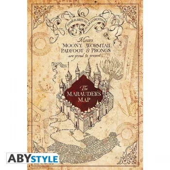 Image of Harry Potter - Maurauder'S Map Maxi Poster