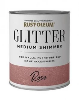 Image of Rust-Oleum Rust-Oleum Medium Shimmer Glitter Rose 750Ml