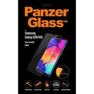 Image of Panzerglass Tempered Glass Screen Protector Brand New - Black - Galaxy A30/a50