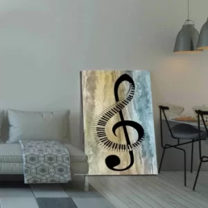 Image of 701002021C-002 Multicolor Decorative Canvas Painting