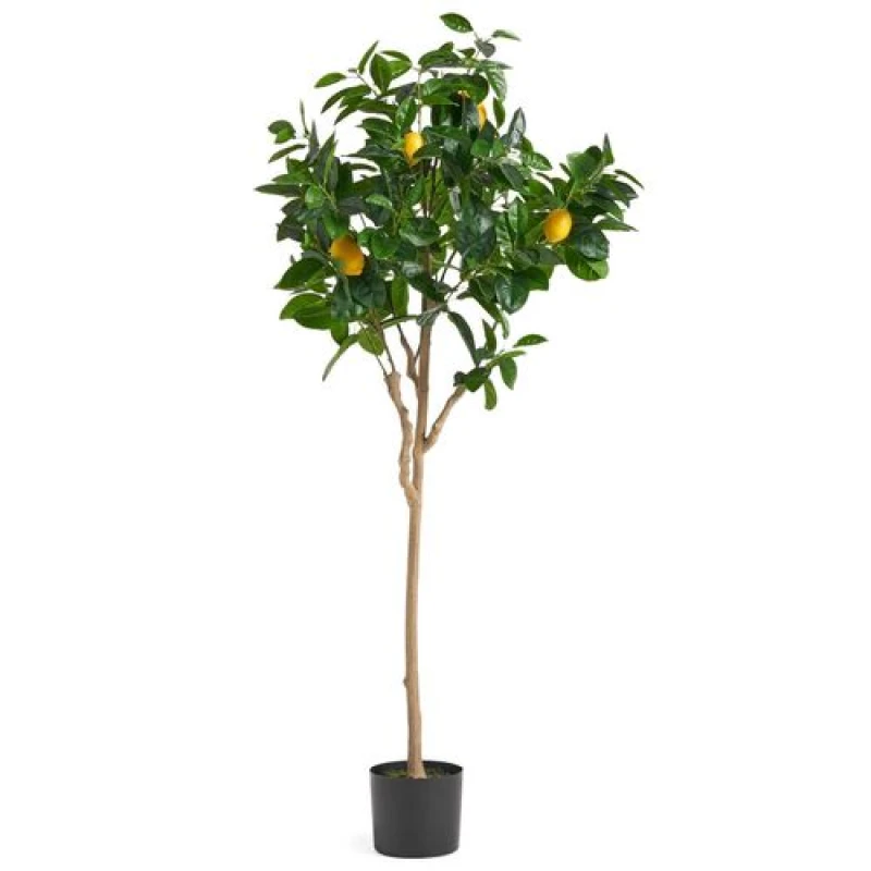 Image of Leaf Large Lemon Tree Artificial 150cm Premium Plant Green