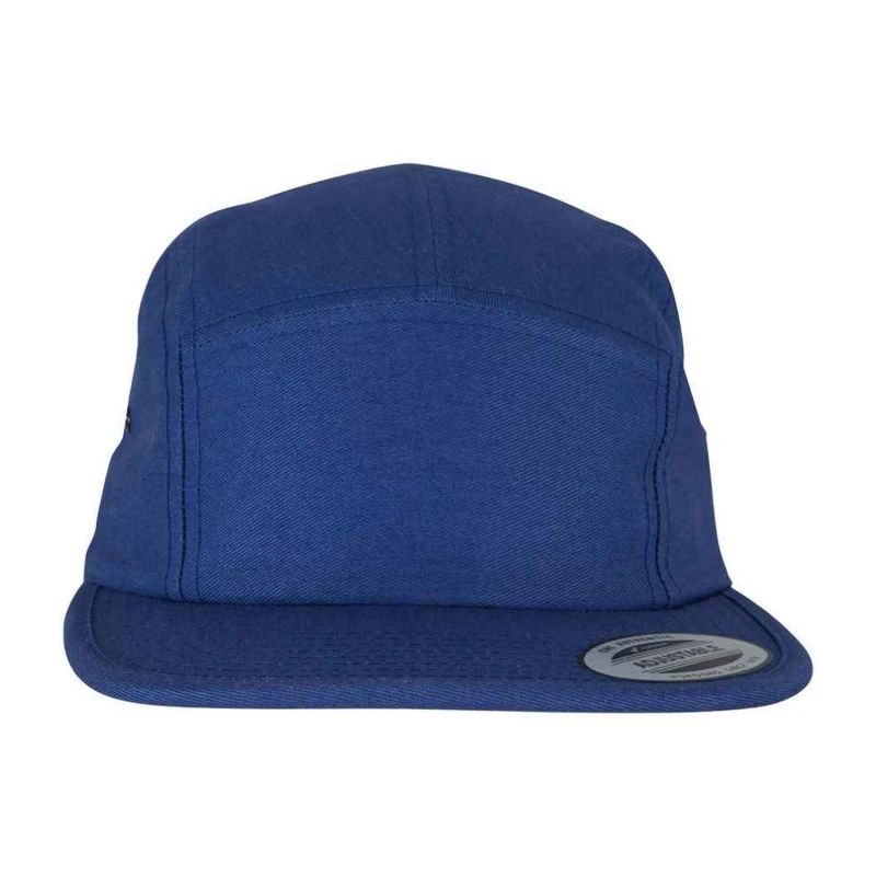 Image of Flexfit Flexfit Men Jockey Cap in Blue Blue One Size Male 5063527292582