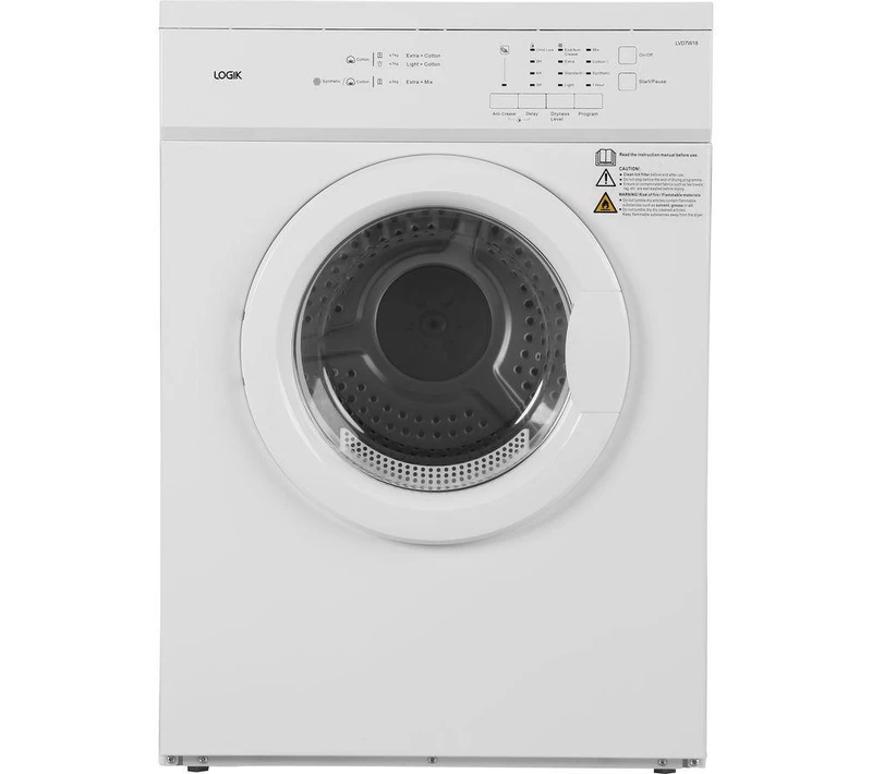 Image of Logik LVD7W18 7KG Vented Tumble Dryer
