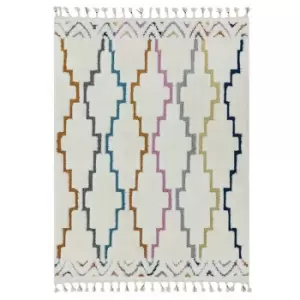 Image of Asiatic Ariana Modern Rectangle Rug - 120x170cm - Cream