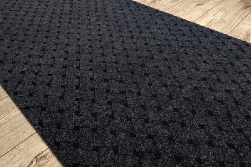 Image of RugsX Runner - Doormat Antislip Vectra 900 Outdoor, Indoor Anthracite 100 Cm 100X190 Cm