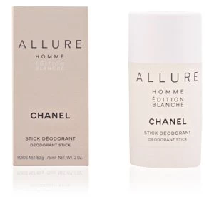 Image of Chanel Allure Homme Edition Blanche Deodorant Stick For Him 75ml