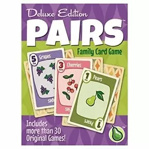 Image of Pairs Deluxe Edition English Family Cards Deck Game Fruit