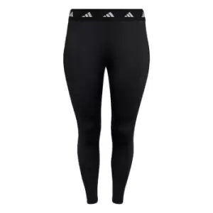 Image of adidas Techfit 7/8 Tights (Plus Size) Womens - Black