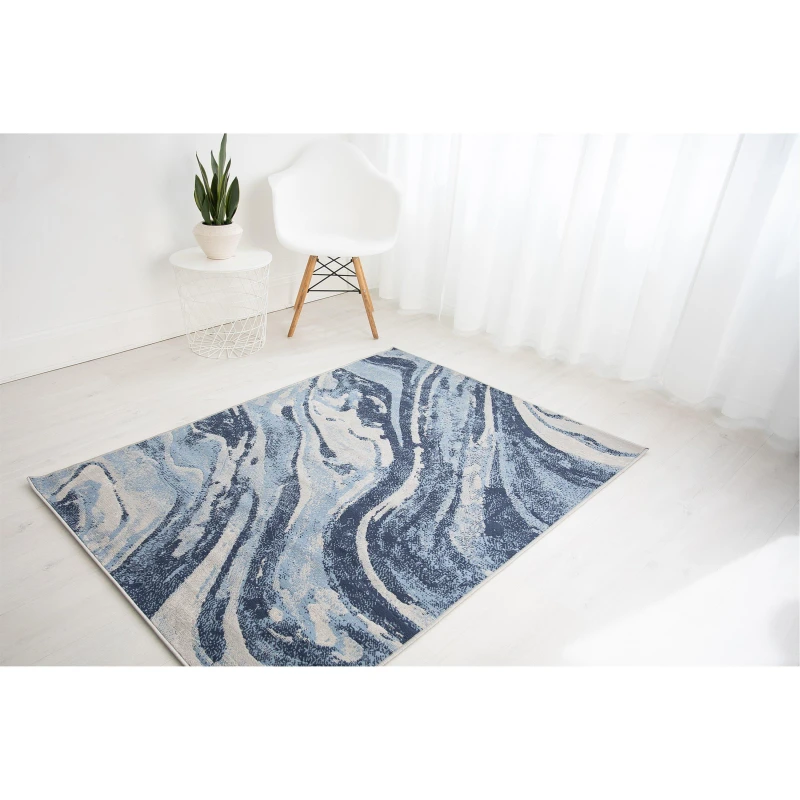 Image of Rugstyle BALLETTO 21EA Blue unisex 80x150cm