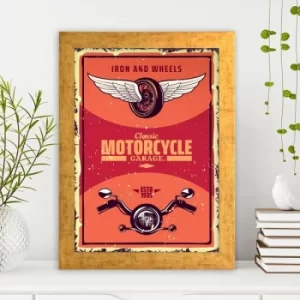 Image of AC109087140884 Multicolor Decorative Framed MDF Painting