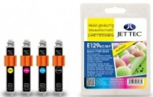 Image of JetTec Epson Apple T1291 Black And Tri Colour Ink Cartridge