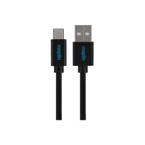 Image of Maplin Premium USB A 2.0 Male to Mini USB B Male Cable 5m Black
