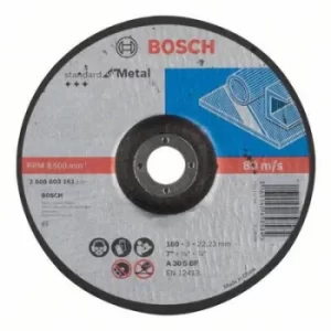 Image of Bosch Accessories 2608603161 2608603161 Cutting disc (off-set) 180 mm 22.23mm