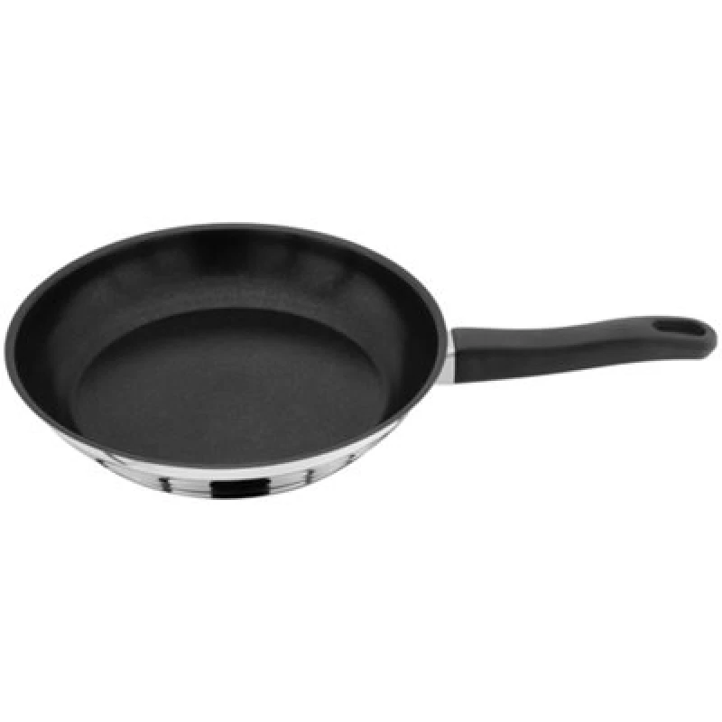 Image of Judge Essentials Stainless Steel Non-Stick Frying Pan 26Cm - Silver
