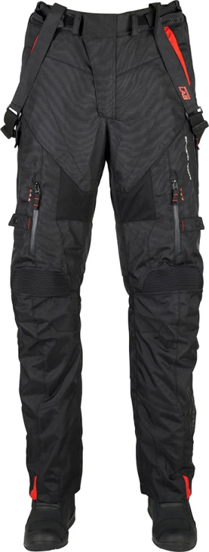 Image of Furygan Gravity Pants Black Red Size M