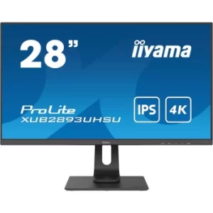 Image of iiyama ProLite 28" XUB2893UHSU 4K Ultra HD IPS LED Monitor