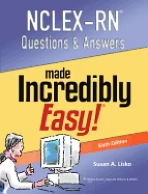Image of nclex rn questions and answers made incredibly easy