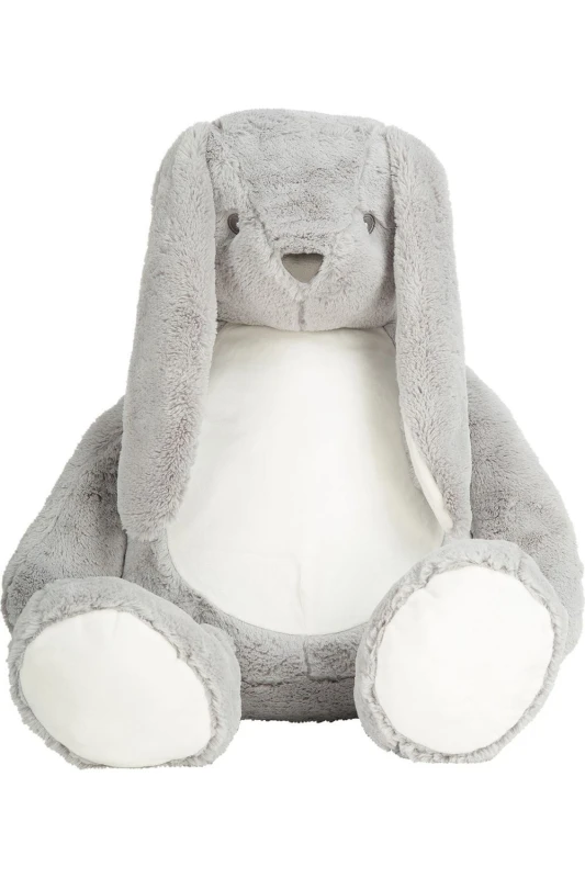Image of Mumbles Zippie Giant Bunny in Grey Size: XL Grey Unisex XL