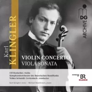 Image of Karl Klingler Violin Concerto/Viola Sonata by Karl Klinger CD Album