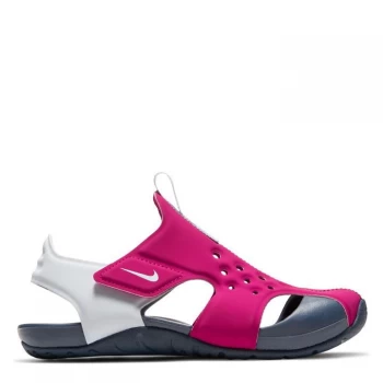 Image of Nike Sunray Protect 2 Junior Boys Sandals - Fireberry