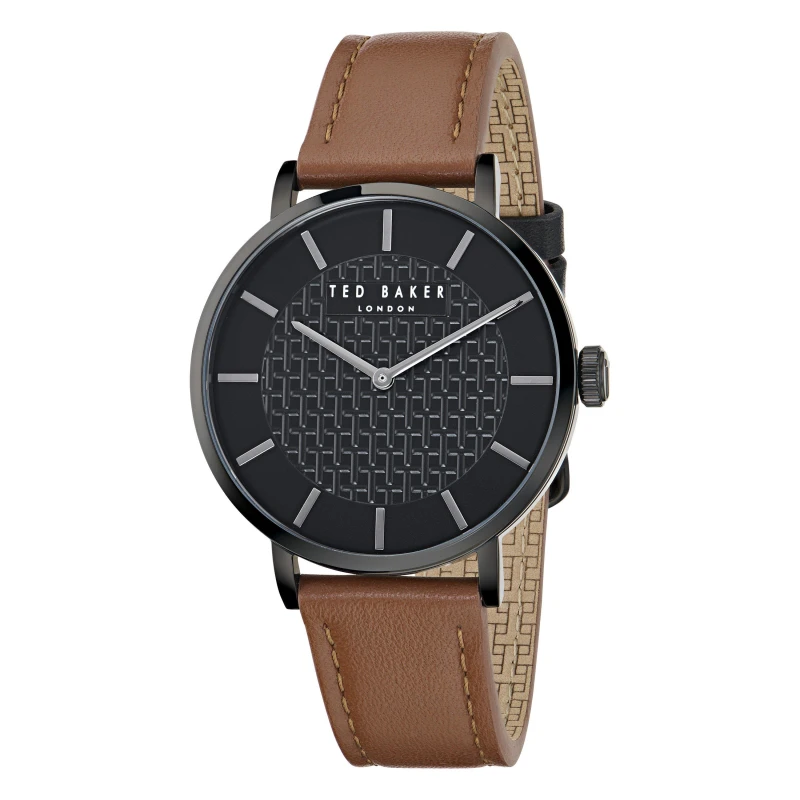 Image of Ted Baker Mens Precision Quartz Analogue Watch Analogue Quartz Watches One Size Black 75081640000