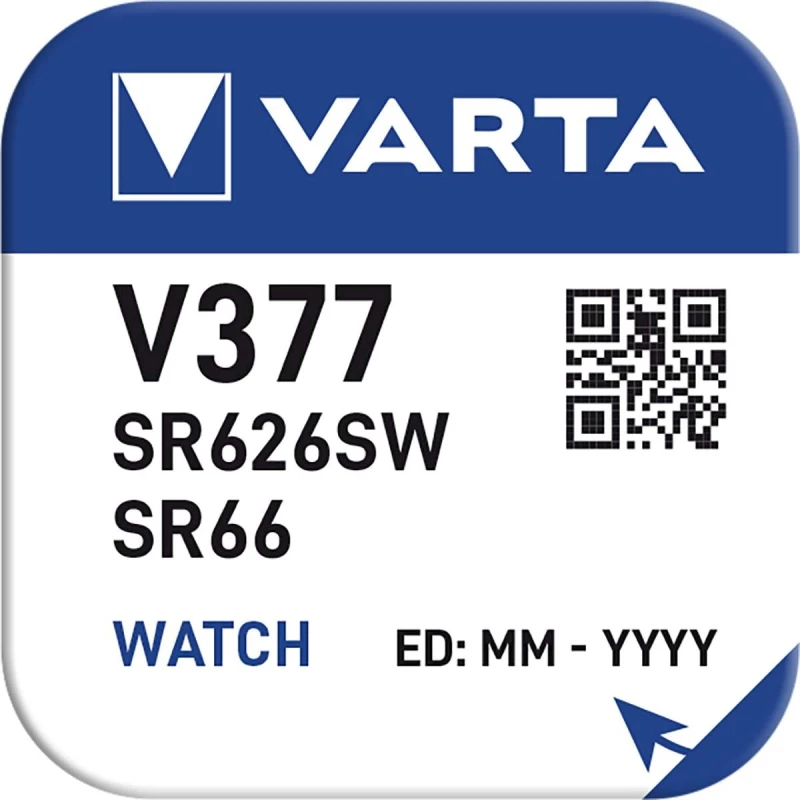 Image of Varta Varta Silver-Oxide Battery SR66 1.55 V 27 mAh 1-Pack Watch Silver A-CAB156342