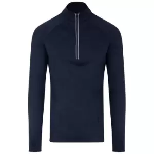 Image of AWDis Just Cool Mens Cool-Flex Half Zip Top (XL) (French Navy)