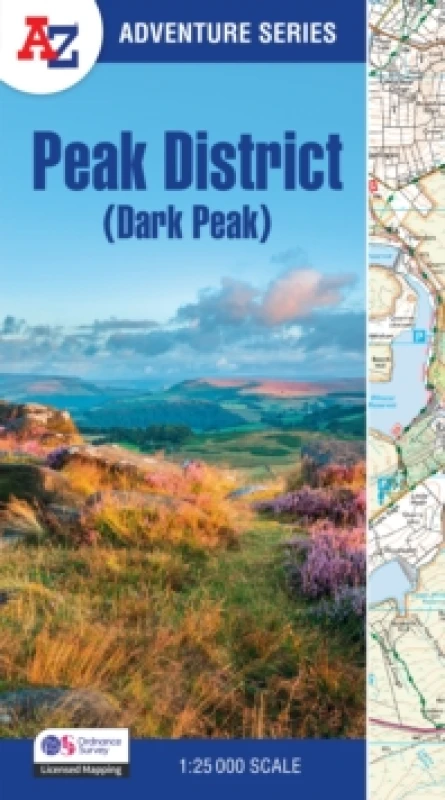Image of Peak District (Dark Peak). Paperback. By AZ Maps Books