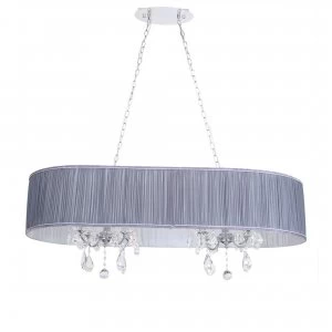 Image of Litecraft Eros 8 Light Double Chandelier