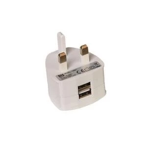 Image of Two Port USB Power Plug USBDBL