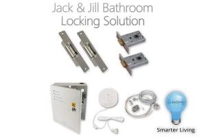 Image of Jack and Jill Bathroom Locking System
