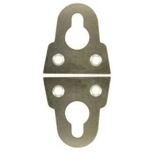 Image of BQ Brass Effect Carbon Steel Mirror Flush Mount L30mm Pack of 2