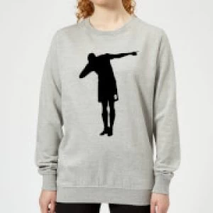 Image of Celebration Dab Womens Sweatshirt - Grey - 5XL