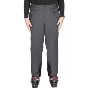 Image of Trespass Mens Denver Ski Trousers (XXL) (Dark Grey Marl)