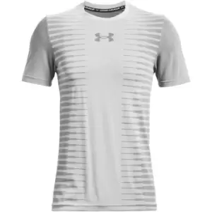 Image of Under Armour Wordmark Short Sleeve T Shirt Mens - Grey