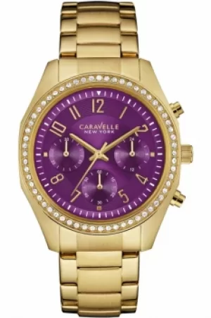 Image of Ladies Caravelle New York Melissa Chronograph Watch 44L197