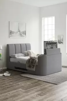 Image of Copenhagen Upholstered Ottoman TV Bed Frame