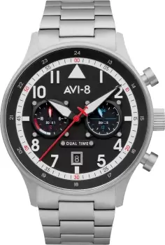 Image of AVI-8 Watch Hawker Hurricane Carey Dual Time Rangoon