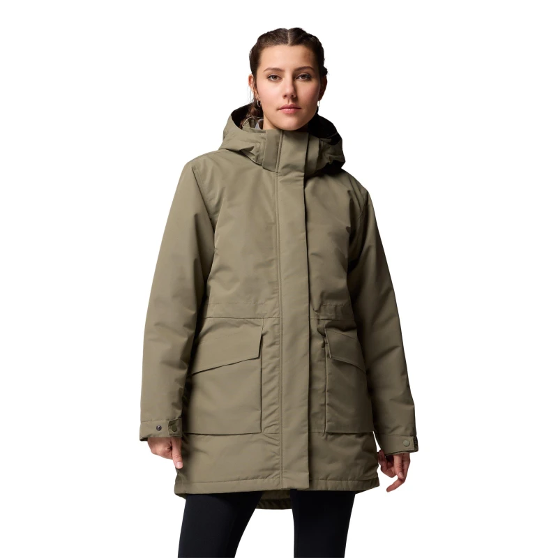 Image of Columbia Pulaski Parka Khaki Women S;M;L