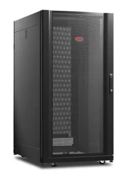 Image of AR3814 - 24U - Freestanding rack - 1363 kg - Black - UL 60950-1 - EIA-310-E - RoHS - 48.3cm (19")