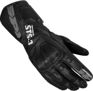 Image of Spidi STS-3 Ladies Motorcycle Gloves, black, Size XL for Women, black, Size XL for Women