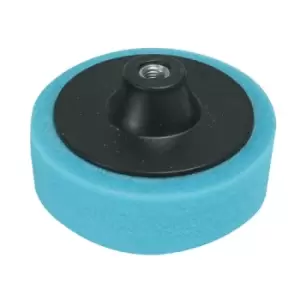Image of Silverline M14 Foam Polishing Head - 150mm Medium Blue
