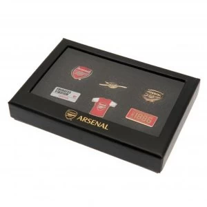Image of Arsenal FC 6 Piece Badge Set
