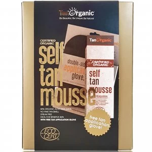 Image of TanOrganic Self Tan Mousse 120ml + Free Glove