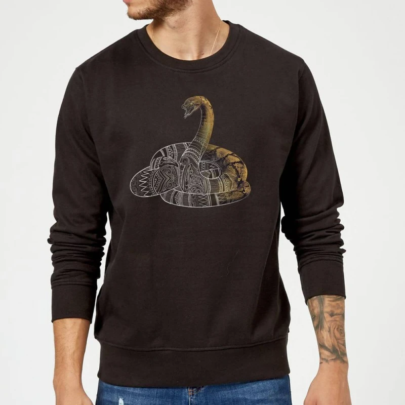 Image of Fantastic Beasts Tribal Nagini Sweatshirt - Black - L