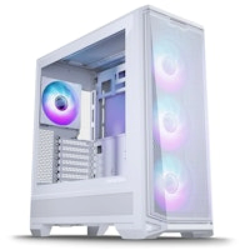Image of Phanteks Eclipse G400A RGB Gaming PC Case Upgraded Chassis, 10 Fan Mounts, 360 Radiator Support, 4x M25-140 D-RGB Fans PH-EC400GA_DMW01